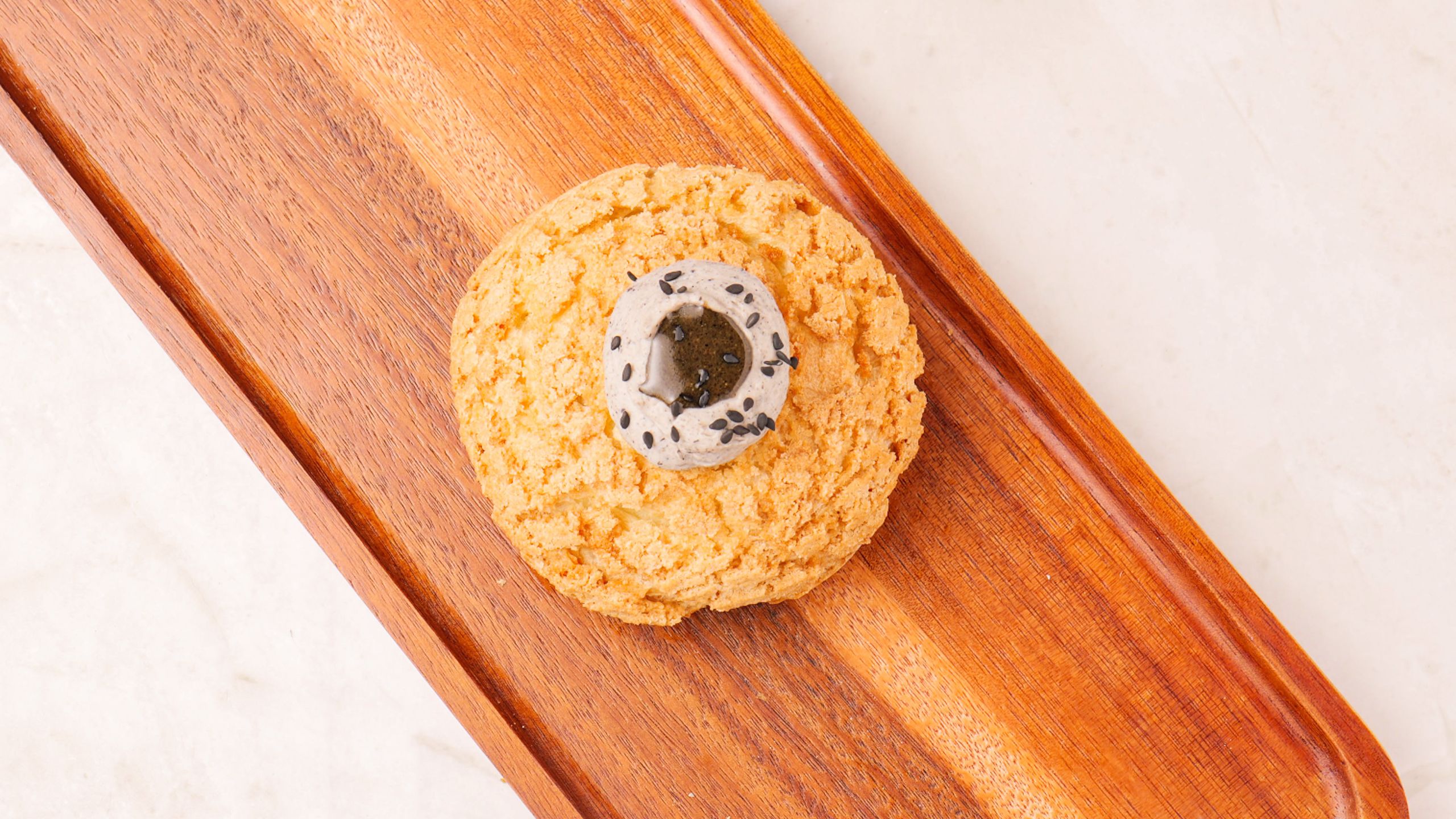 Sesame Cream Puff