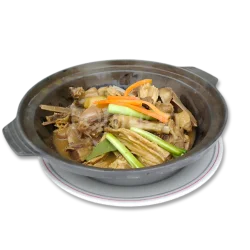 Braised Duck with Dried Bean Curd Noodle / Rice