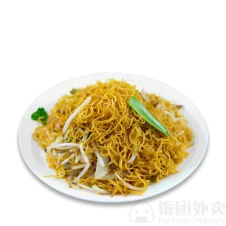 Soy Sauce Fried Instant Noodles
