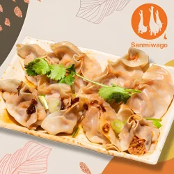 Korean Kimchi Pork Dumplings